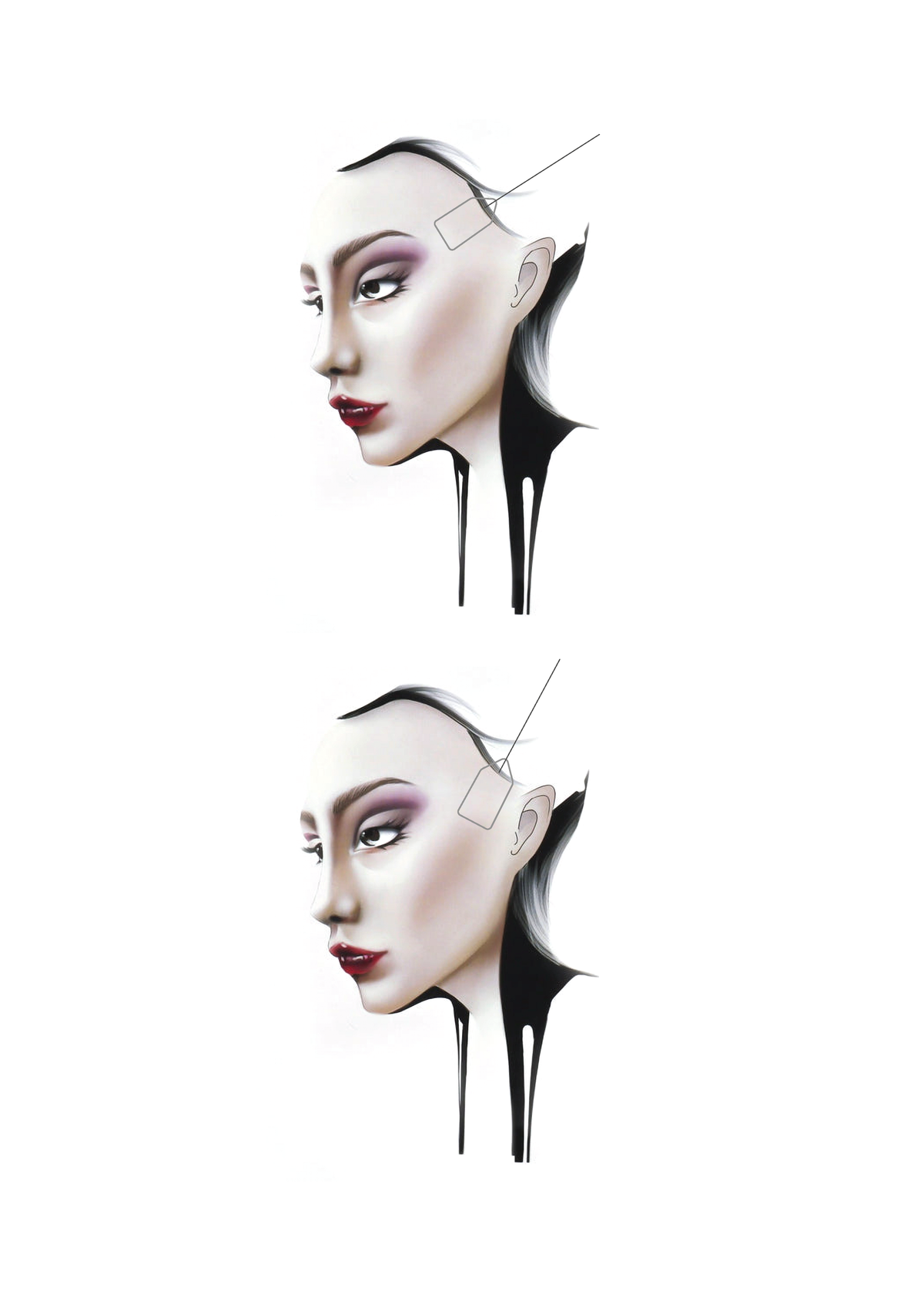 Face & Neck Lift Invisible Tape