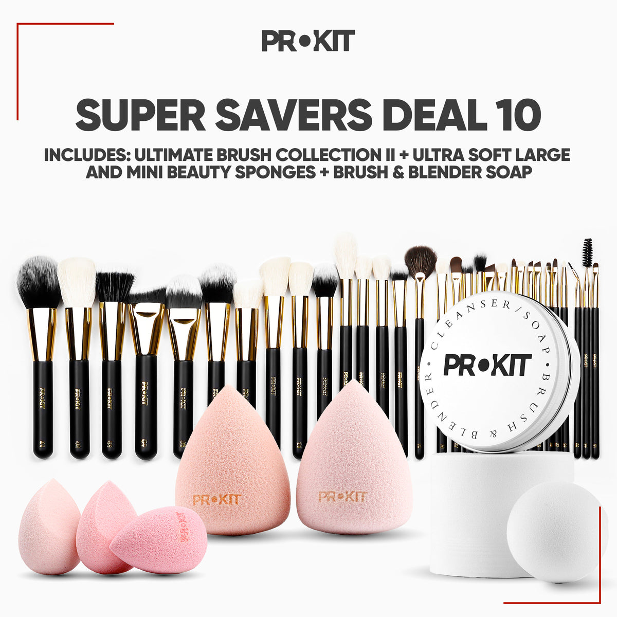 Complete Glam Studio Set | Professional Makeup Tools Kit – ProKit